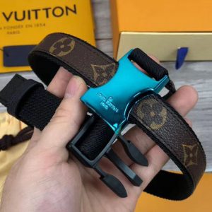 Replica Louis Vuitton MP030S LV On The Go 30mm Monogram Canvas Womens Belts