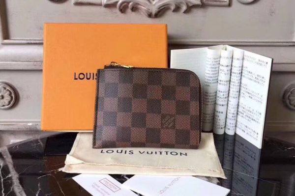 Replica Louis Vuitton N61808 Coin Purse Damier Ebene Canvas