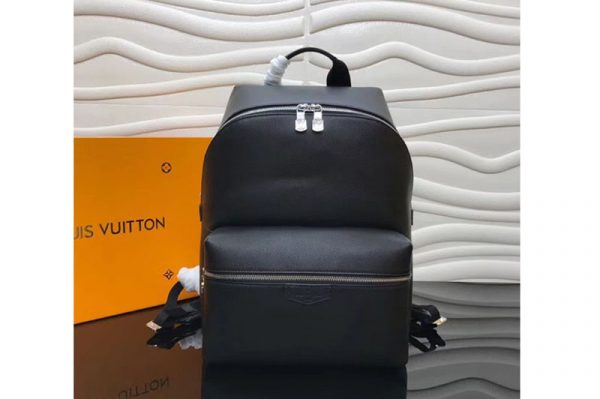 Replica Louis Vuitton M33450 LV Taiga Leather Apollo Backpack Black