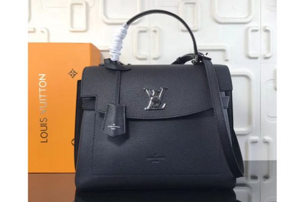 Replica Louis Vuitton M51395 LV Lockme Ever Soft calfskin Leather Bags