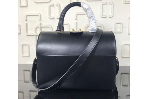 Replica Louis Vuitton M53041 LV Speedy Doctor 25 Leather Bags Black