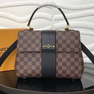 Replica Louis Vuitton N64416 LV Damier Ebene Canvas Bond Stree Bags Black