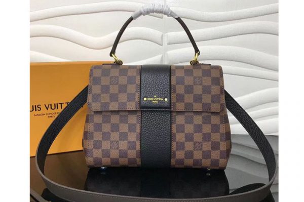 Replica Louis Vuitton N64416 LV Damier Ebene Canvas Bond Stree Bags Black