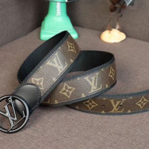 Replica Louis Vuitton M0117U LV Circle 40mm Belt Monogram Canvas