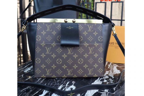 Replica Louis Vuitton M52240 LV City Frame Bags Monogram Canvas