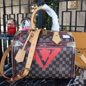 Replica Louis Vuitton M52249 LV Speedy Bandouliere 25 Bags Transformed Damier coated