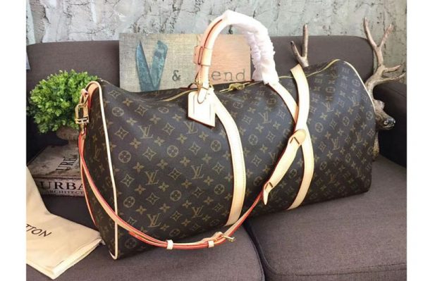 Replica Louis Vuitton M41412 Keepall Bandouliere 60 Monogram Canvas Bags