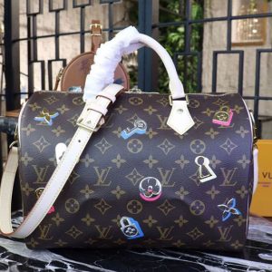 Replica Louis Vuitton M44365 LV Speedy Bandouliere 30 Monogram Canvas