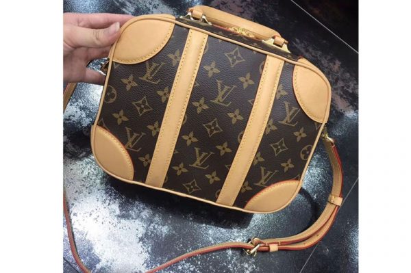 Replica Louis Vuitton M44581 LV Mini Luggage Monogram Canvas