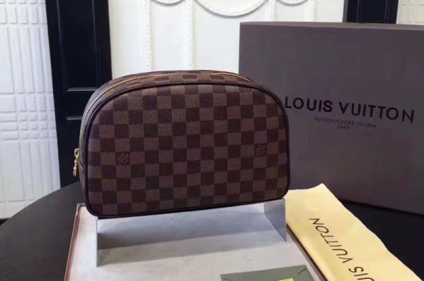 Replica Louis Vuitton N47526 Damier Ebene Canvas Toiletry 25 Bags