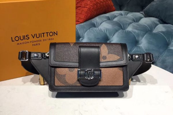 Replica Louis Vuitton M44586 LV Bumbag Dauphine Monogram Canvas