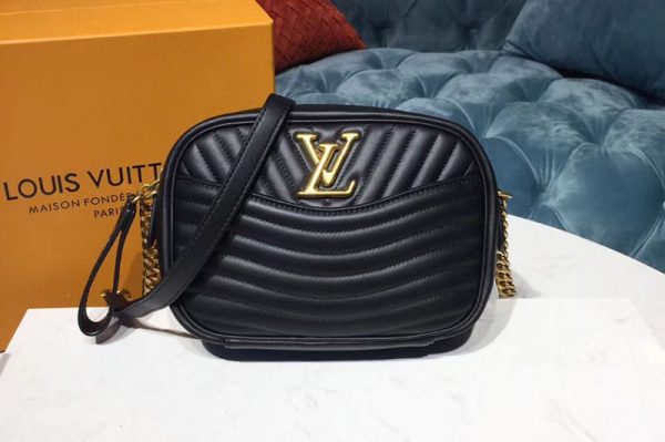 Replica Louis Vuitton M53682 LV New Wave Camera Bag Black