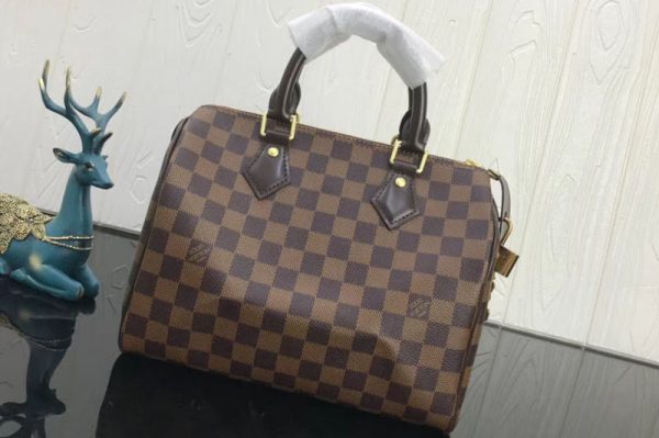 Replica Louis Vuitton N41365 LV Speedy 25 Damier Ebene Canvas