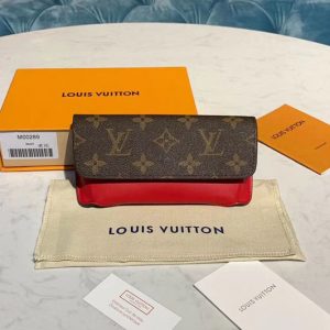 Replica Louis Vuitton GI0372 LV Woody Glasses Case Monogram canvas