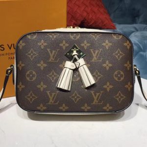 Replica Louis Vuitton M43559 LV Saintonge Bags Monogram Canvas Creme