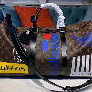 Replica Louis Vuitton M44642 LV Keepall Bandouliere 50 Bags Monogram Canvas