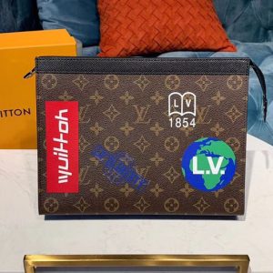 Replica Louis Vuitton M61692 LV Pochette Voyage MM Monogram Canvas