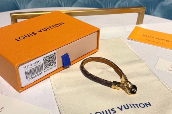 Replica Louis Vuitton M6451F LV Crazy in Lock Bracelet Monogram Canvas