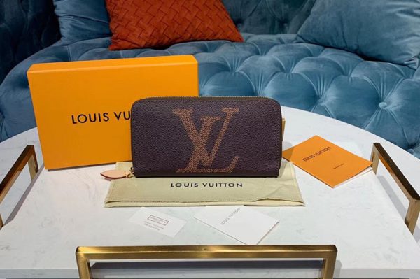 Replica Louis Vuitton M60017 LV Zippy Wallet Monogram Canvas