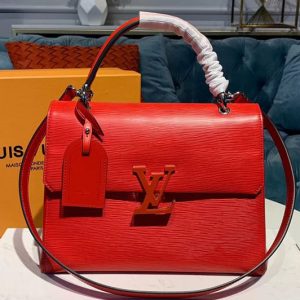 Replica Louis Vuitton M53690 LV Grenelle mm Bags Red Epi Leather