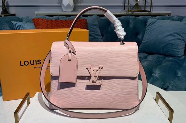 Replica Louis Vuitton M53690 LV Grenelle mm Bags Pink Epi Leather