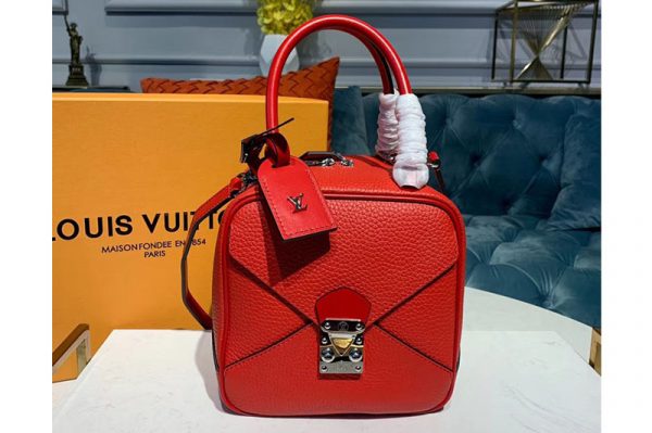 Replica Louis Vuitton M55475 LV Neo Square Bags Red Taurillon leather