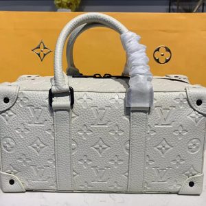 Replica Louis Vuitton M44483 LV Runway Bags 2020 Mens Bags White Taurillon leather