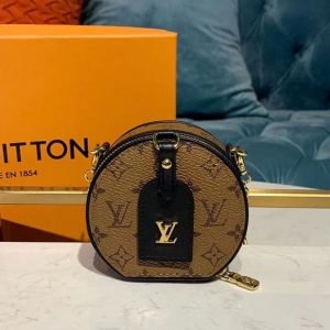 Replica Louis Vuitton M68577 LV Boite Chapeau necklace Bags Monogram Reverse Canvas