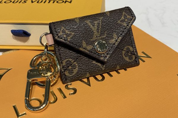 Replica Louis Vuitton M69003 LV Kirigami pouch bag charm and key holder in Monogram canvas