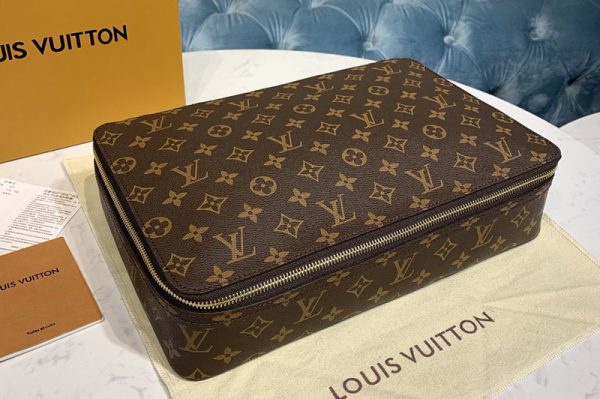 Replica Louis Vuitton M43690 LV Packing Cube GM in Monogram canvas