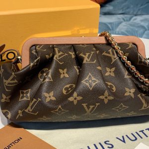 Replica Louis Vuitton M45229 LV Boursicot EW pouch In Monogram Canvas