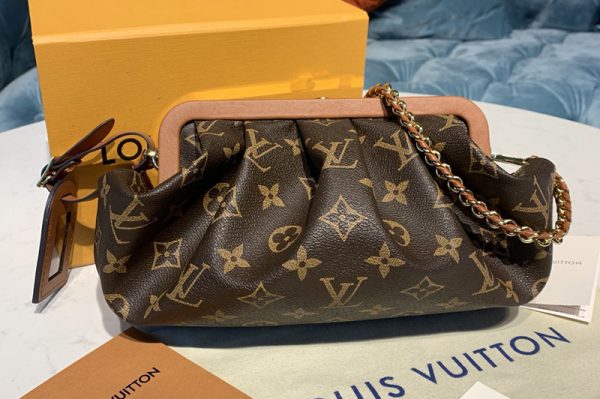 Replica Louis Vuitton M45229 LV Boursicot EW pouch In Monogram Canvas