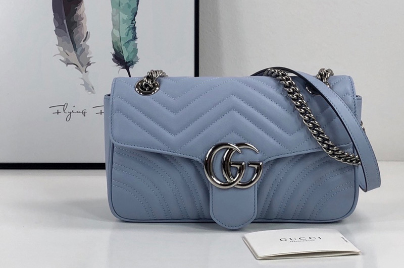 gucci marmont pastel blue