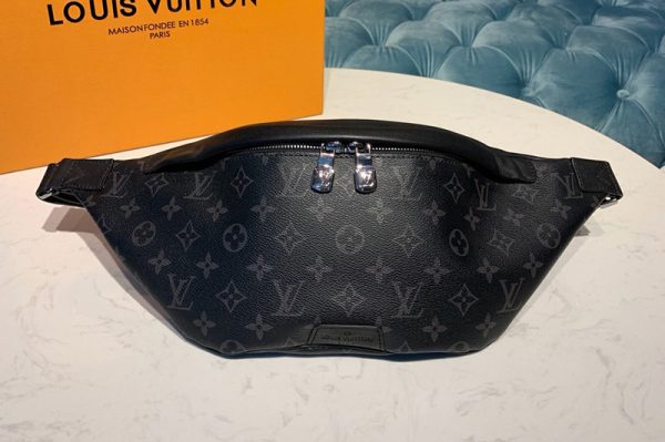 Replica Louis Vuitton M44336 LV Discovery bumbag in Monogram Eclipse canvas