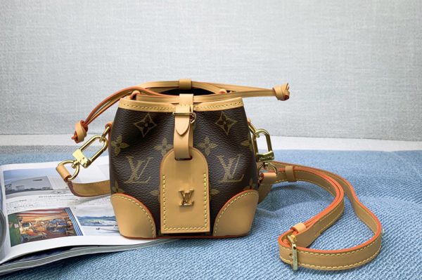 Replica Louis Vuitton M57099 LV Noe Mini bucket bag in Monogram Canvas