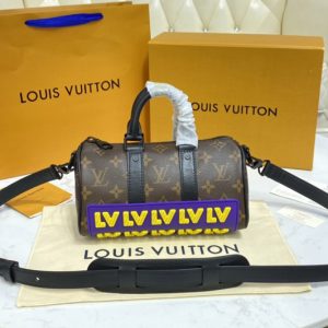 Replica Louis Vuitton M45788 LV Keepall XS bag in Monogram coated canvas