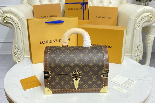 Replica Louis Vuitton M20210 LV Cotteville Hard suitcase in Monogram canvas