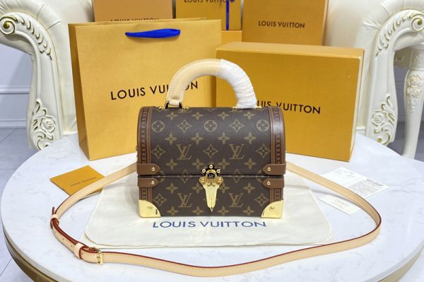 Replica Louis Vuitton M20211 LV Cotteville Hard suitcase in Monogram canvas