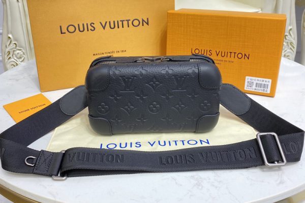 Replica Louis Vuitton M20439 LV Horizon Clutch in Monogram-embossed Taurillon cowhide leather