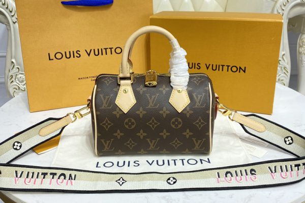 Replica Louis Vuitton M45957 LV Speedy Bandoulière 20 handbag in Monogram canvas