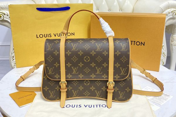 Replica Louis Vuitton M51158 LV Marelle Sac a Dos Handbag Bag in Monogram Canvas