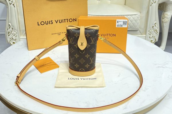 Replica Louis Vuitton M80874 LV Fold Me pouch in Monogram canvas