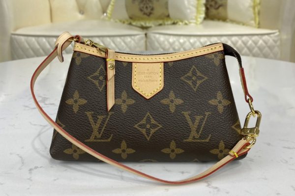 Replica Louis Vuitton M40309 LV Mini Pochette Delightful Pouch Bag in Monogram Canvas