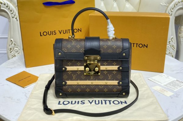 Replica Louis Vuitton M45908 LV Trianon PM handbag in Monogram canvas