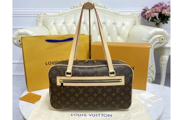 Replica Louis Vuitton M51181 Cite GM Shoulder Bag in Monogram Canvas