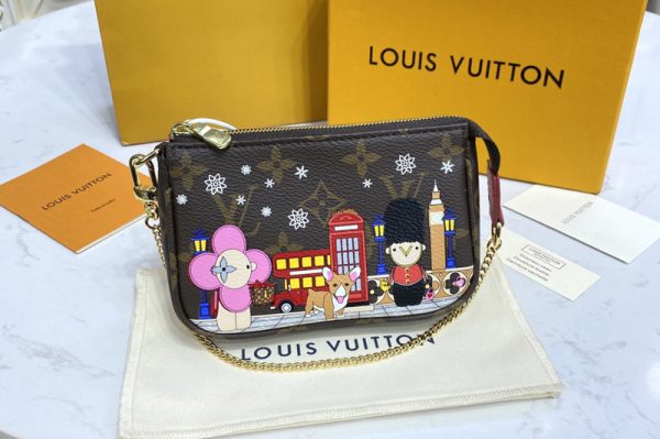 Replica Louis Vuitton M80863 LV Mini Pochette Accessoires in Monogram canvas