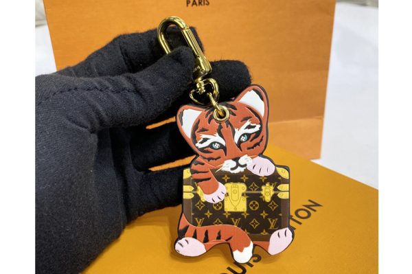 Replica Louis Vuitton M00557 LV Precious Tiger bag charm and key holder