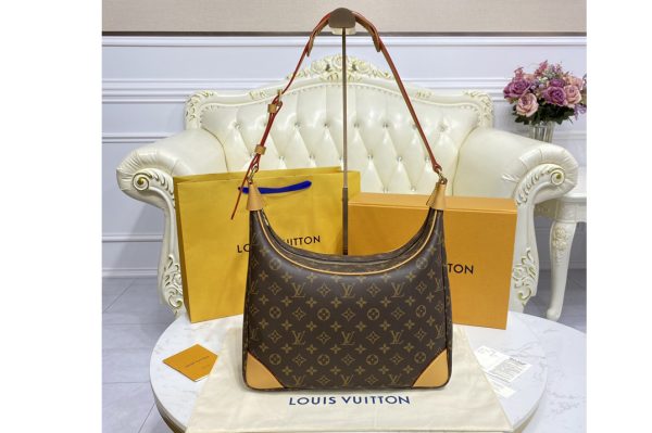 Replica Louis Vuitton M51260 LV Boulogne GM 35 Shoulder Bag in Monogram Canvas