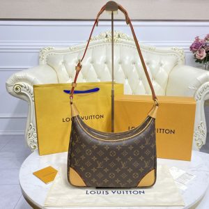 Replica Louis Vuitton M51265 LV Boulogne GM 30 Shoulder Bag in Monogram Canvas