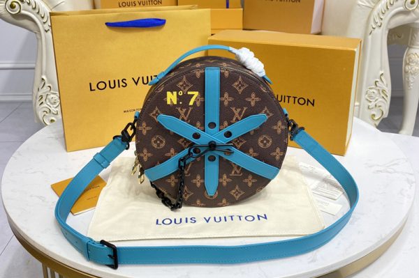 Replica Louis Vuitton M59706 LV Wheel Box in Monogram canvas